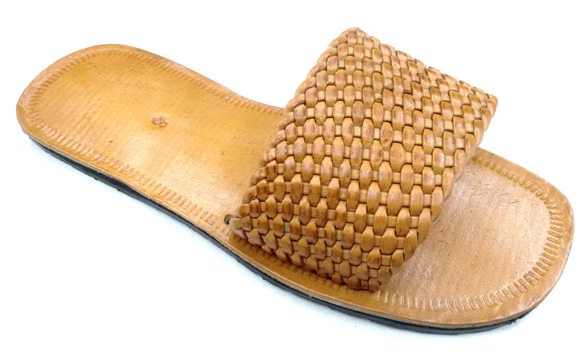 rasteirinhas de couro cru